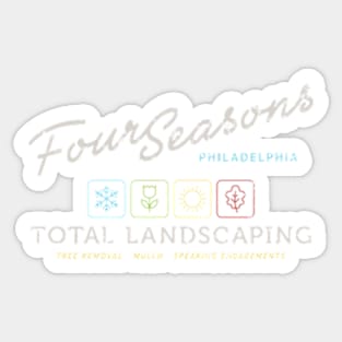 Four Seasons Total Landscaping Sticker